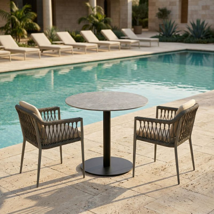 Mornington Dining Chair - Charcoal | Sunset Home Living