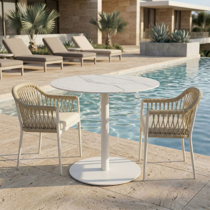 Mornington Dining Chair - White | Sunset Home Living