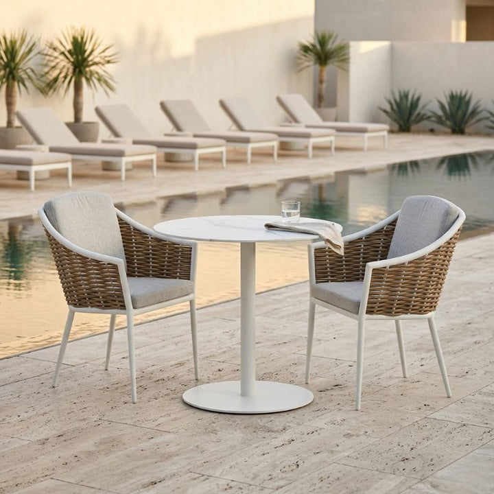Coogee Dining Chair - White | Sunset Home Living