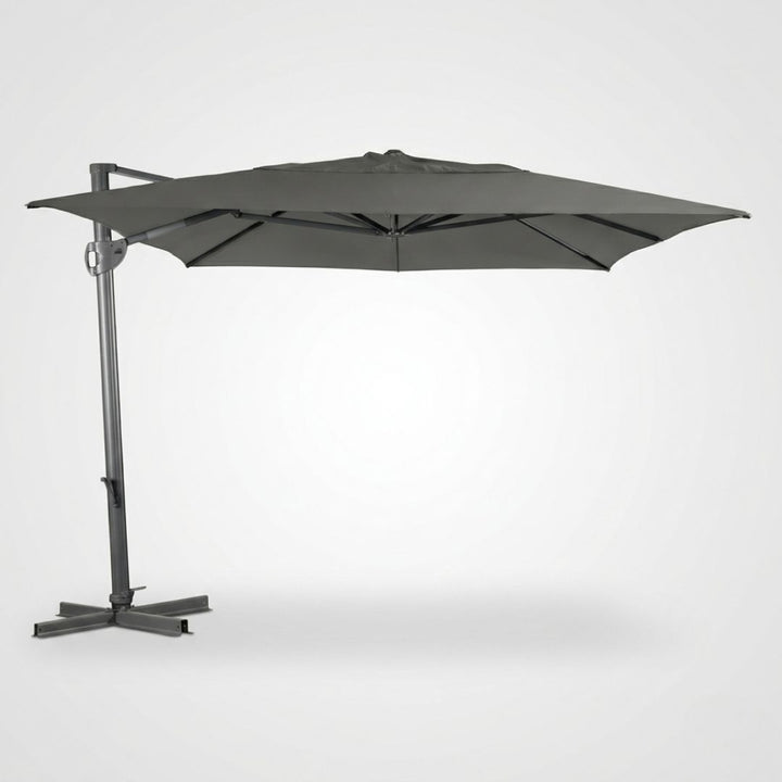 Havana Octagonal Cantilever Outdoor Umbrella 380cm - Charcoal