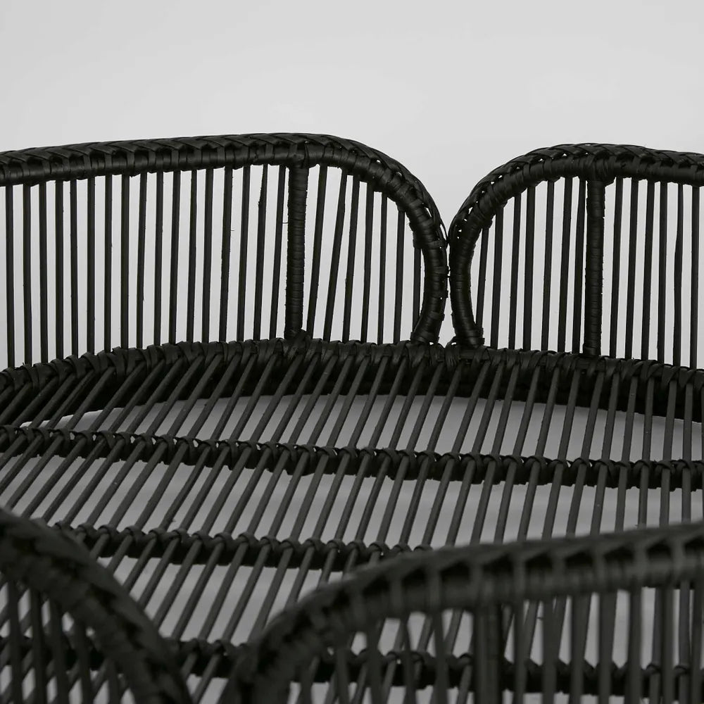 Luca Rattan Round Tray
