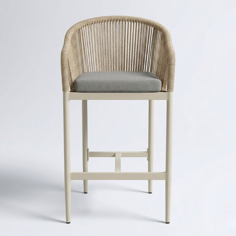 Madrid Bar Chair - Ivory | Sunset Home Living