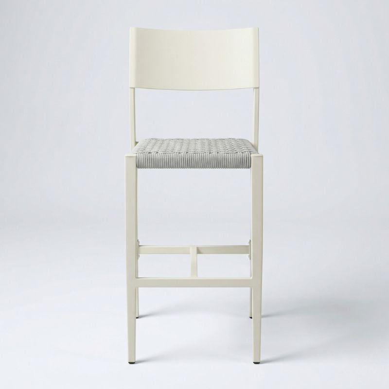 Midori Bar Chair - Ivory | Sunset Home Living