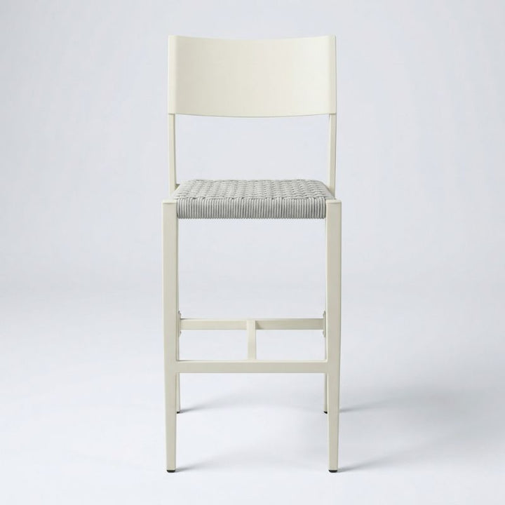 Midori Bar Chair - Ivory | Sunset Home Living