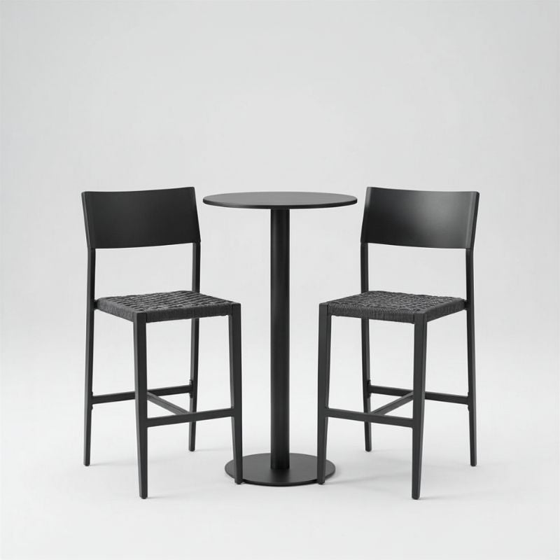 Midori Bar Table + 2 Midori Bar Chairs