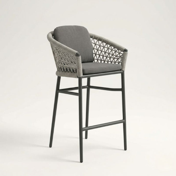 Mornington Bar Chair - Charcoal | Sunset Home Living
