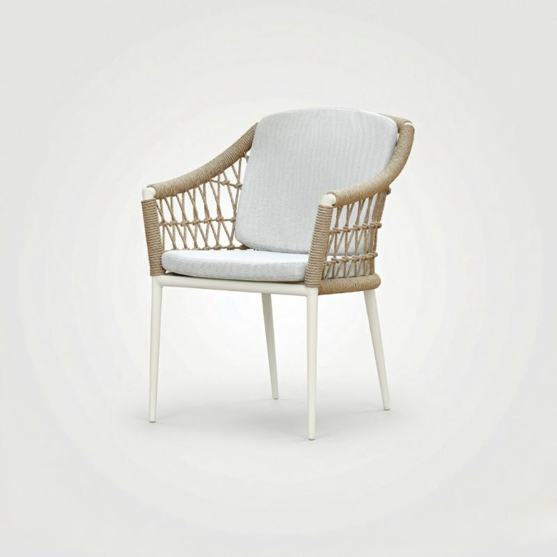 Mornington Dining Chair - Ivory | Sunset Home Living
