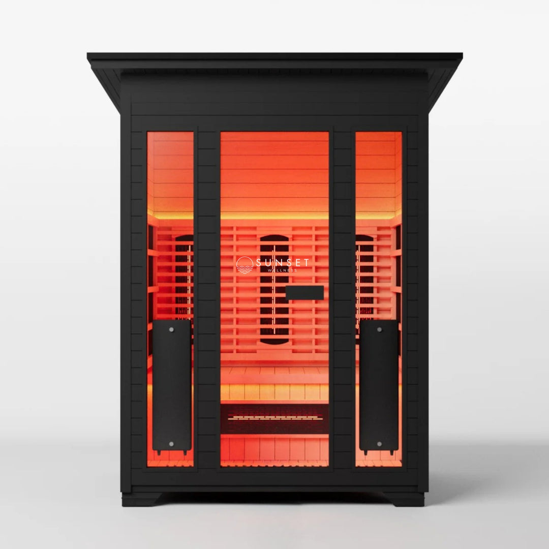 Outdoor Full Spectrum Infrared Sauna - 2 Person