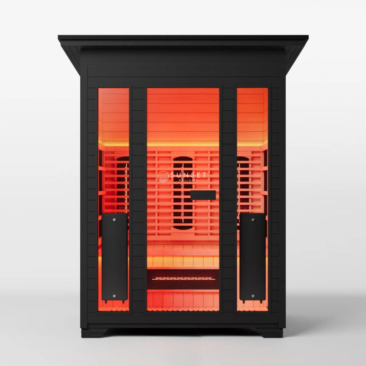 Outdoor Full Spectrum Infrared Sauna - 2 Person