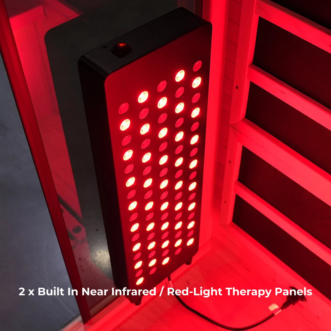 Outdoor Full Spectrum Infrared Sauna - 2 Person