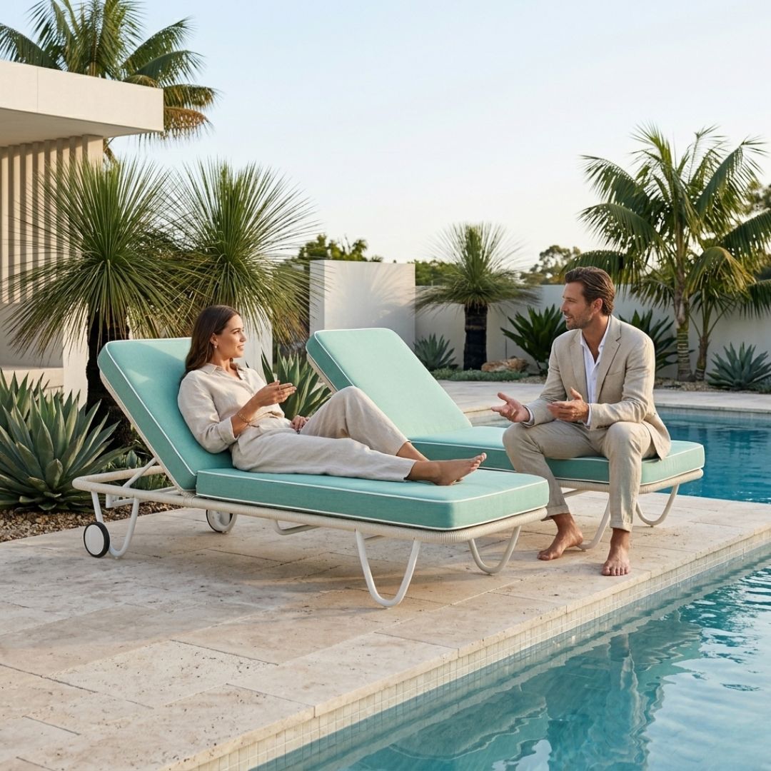 Palm Springs Sun Lounger | Sunset Home Living