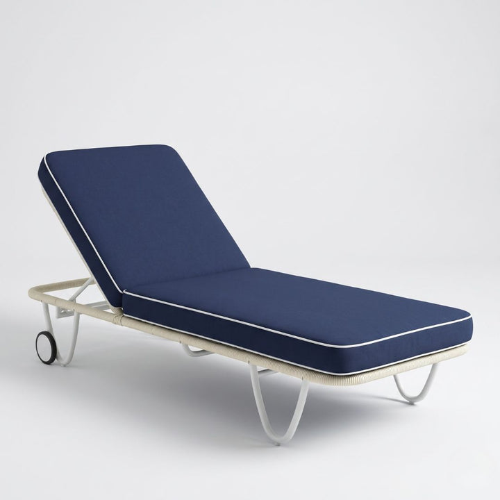 Palm Springs Sun Lounger - Navy | Sunset Home Living