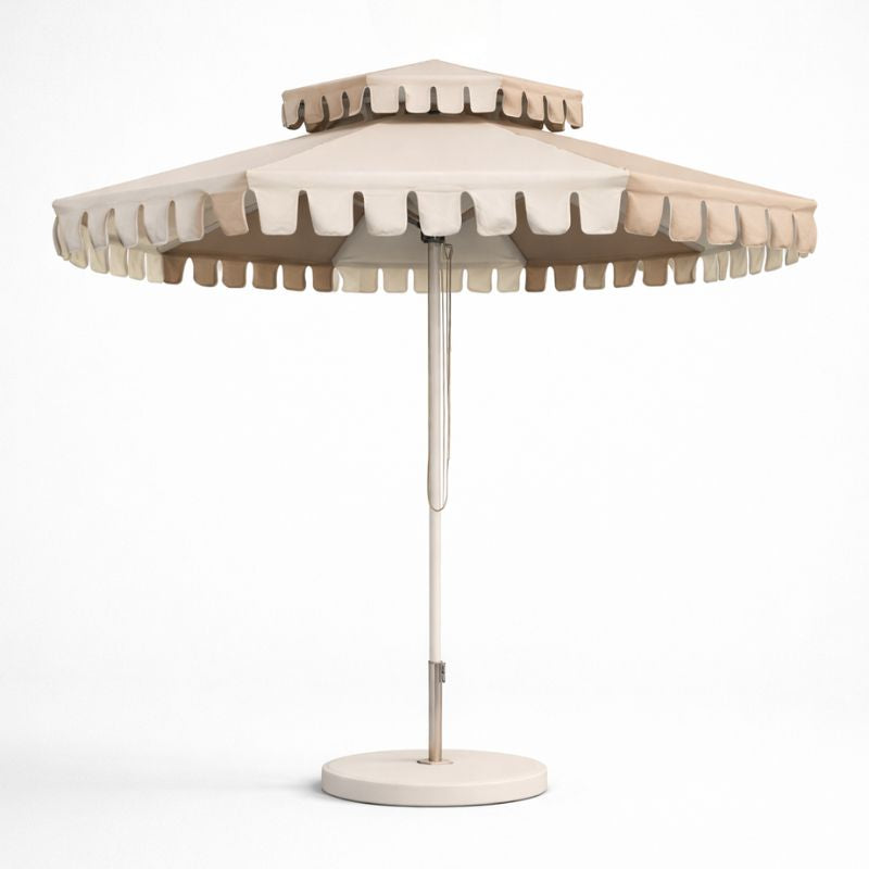 Palm Springs Umbrella 3m - Beige - Beige | Sunset Home Living