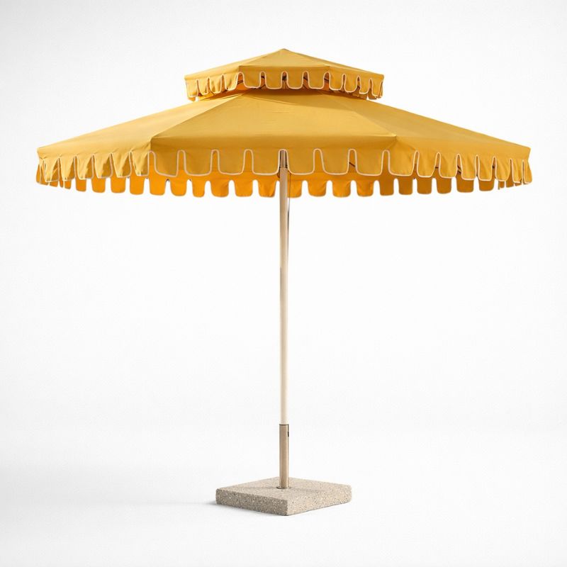 Palm Springs Umbrella 3m - Yellow - Yellow | Sunset Home Living