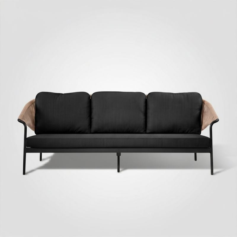 Positano 3 Seat Sofa - Tan | Sunset Home Living