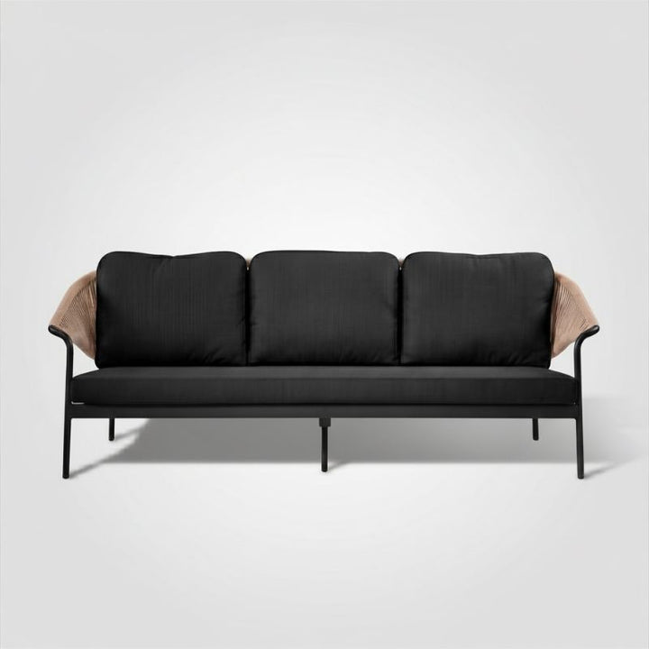 Positano 3 Seat Sofa - Tan | Sunset Home Living