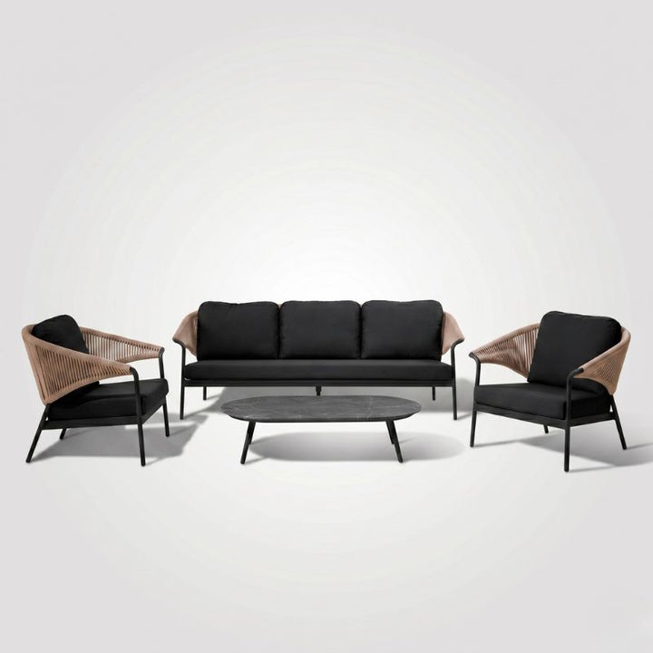 Positano Single Sofa - Tan | Sunset Home Living