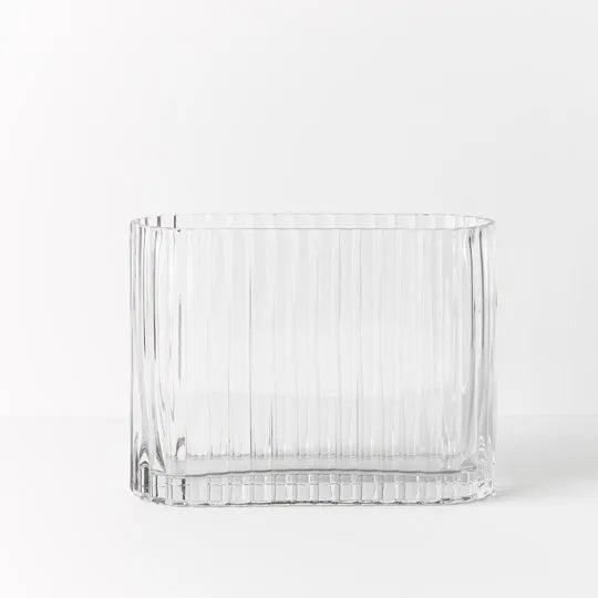 Ripple Oval Vase