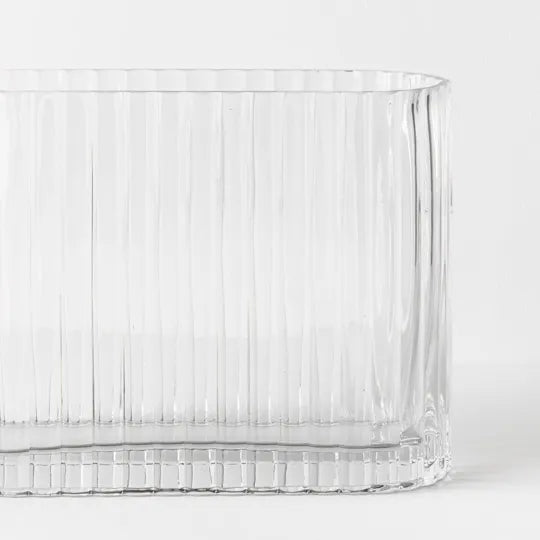 Ripple Oval Vase