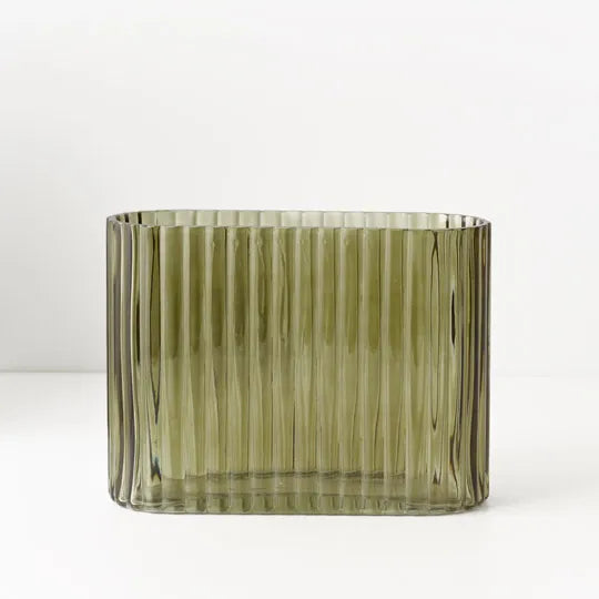 Ripple Oval Vase