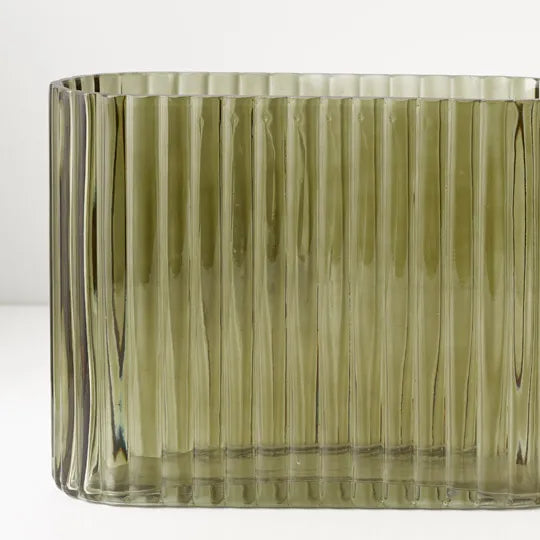 Ripple Oval Vase