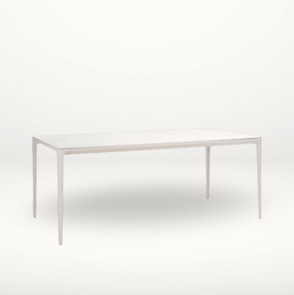 Byron Dining Table 240cm - Ivory | Sunset Home Living