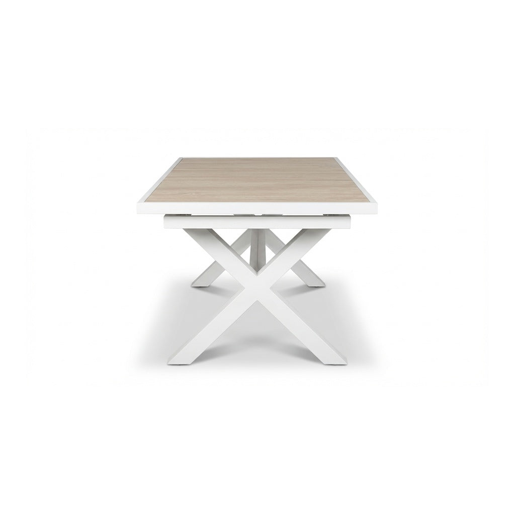 Portland Extension Dining Table — side profile