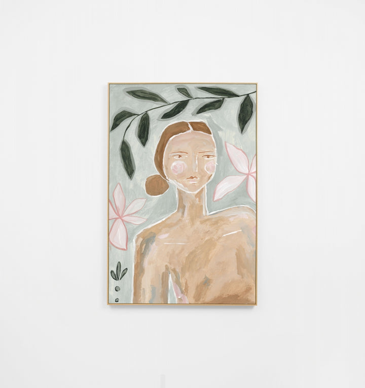 Feminine Muse Haze 1 Canvas Print