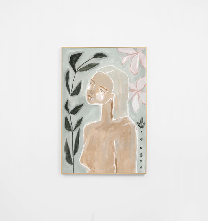 Feminine Muse Haze 2 Canvas Print