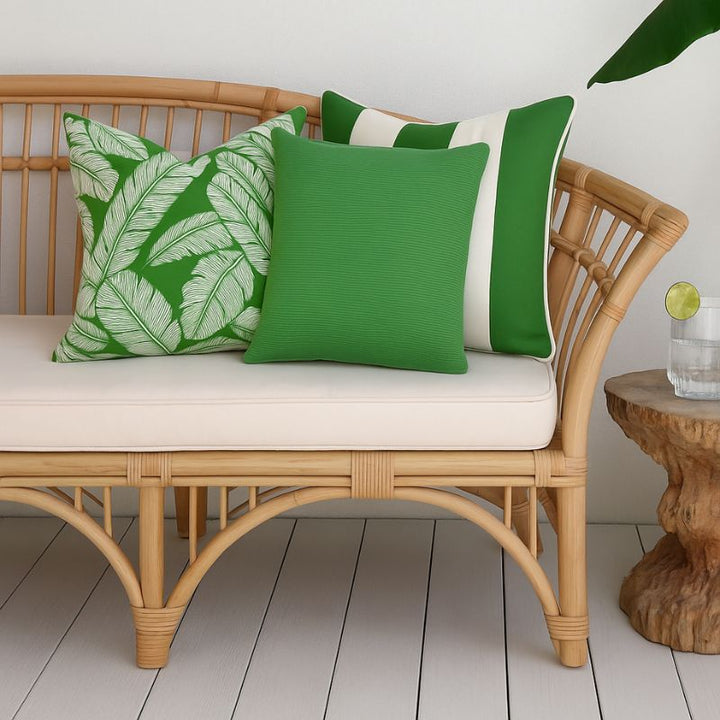 Trellis Skyleaf Outdoor Cushion 60 x 60 cm