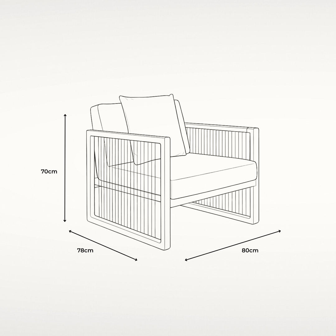Palm Cove Single Sofa