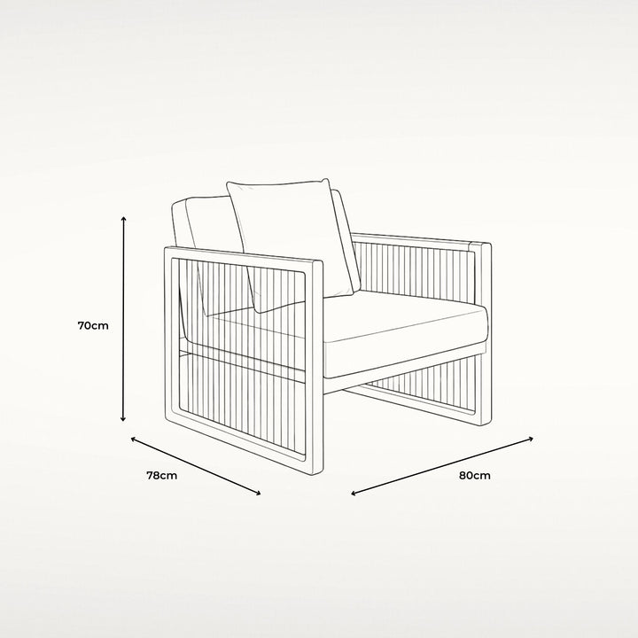 Palm Cove Single Sofa