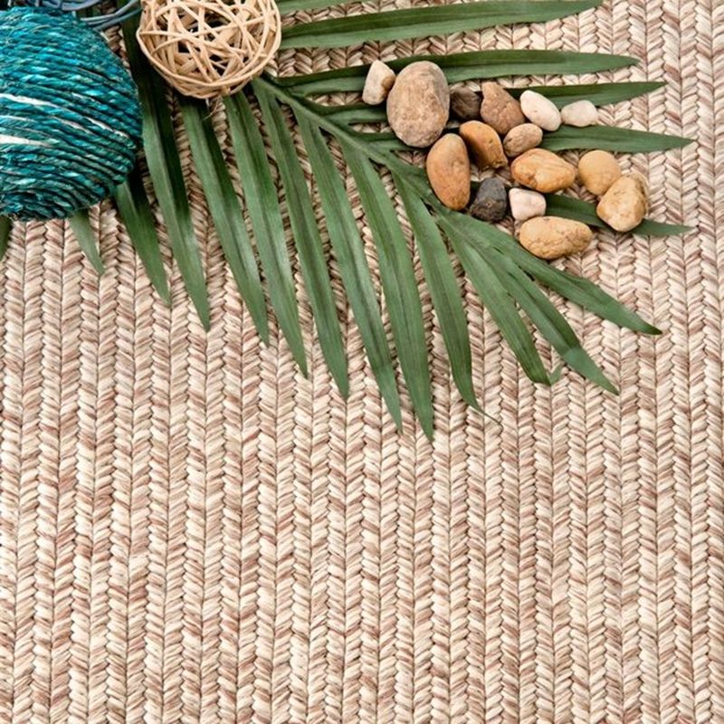 Tassels Rug Indoor / Outdoor Natural