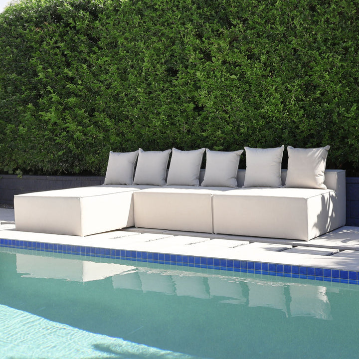 Santorini Sofa Set - Washed Taupe