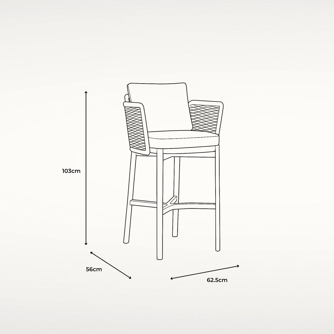 St Tropez Bar Chair